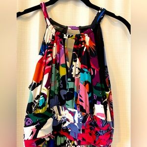 EUC Knee-Length Mixed Pattern Suzi Chin Dress, size 4